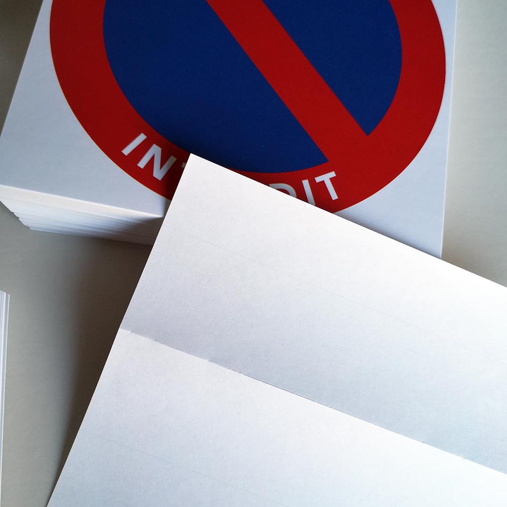 Sticker stationnement interdit - sous peine d'enlèvement - Sticker A moi  Etiquette & Autocollant